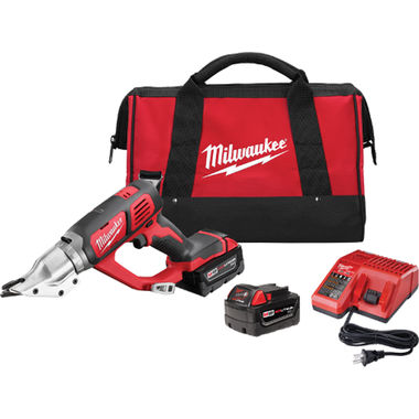 Click here to see Milwaukee 2635-22 Milwaukee 2635-22 M18 18 Gauge Double Cut Shear Kit
