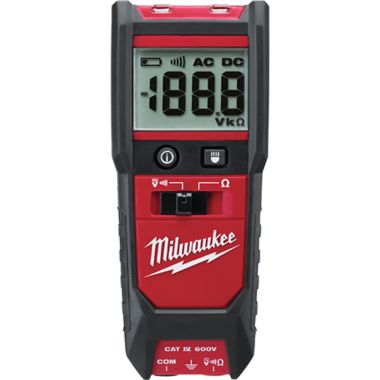 Click here to see Milwaukee 2213-20 Milwaukee 2213-20 Auto Voltage/Continuity Tester With Resistance