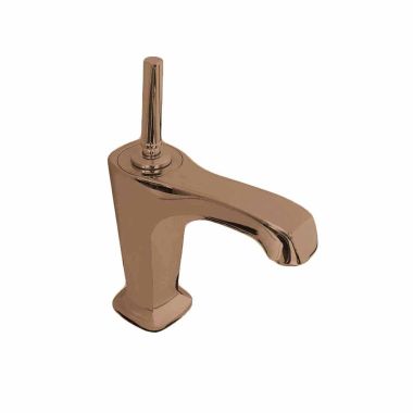 Click here to see Kohler 16230-4-BV Kohler Margaux Single-Handle Brushed Bronze Bathroom Faucet with Touch-Activated Drain, 1.2 GPM, Joystick Handle, Single-Hole, Metal - K-16230-4-BV