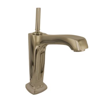 Click here to see Kohler 16231-4-BV Kohler Margaux Tall Single-Handle Brushed Bronze Bathroom Faucet with Touch-Activated Drain, 1.2 GPM, Stationary Spout, Single-Hole, Brass - K-16231-4-BV