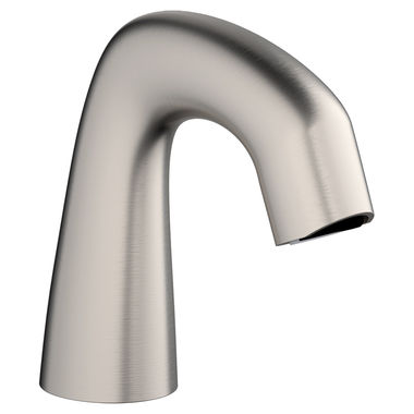 Click here to see Chicago Faucet EQ-A11B-KJKABBN Chicago Faucets EQ-A11B-KJKABBN EQ BRUSHED NICKEL 243.146.AB.1 1.0 GPM (3.8 L/min) Aerated Cache Outlet EQ Curved Electronic Integral Spout Assembly