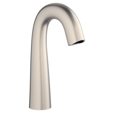 Click here to see Chicago Faucet EQ-C11A-KJKABBN Chicago Faucets EQ-C11A-KJKABBN EQ Non-Aerating Spray Cache Outlet High Arc Electronic Integral Spout Assembly, 0.5 GPM