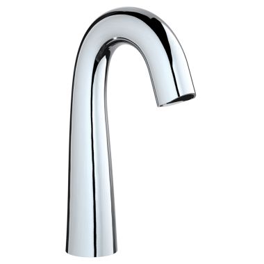 Click here to see Chicago Faucet EQ-C11B-KJKABCP Chicago Faucets EQ-C11B-KJKABCP EQ Chrome 243.146.AB.1 1.0 GPM (3.8 L/min) Aerated Cache Outlet EQ High Arc Electronic Integral Spout Assembly
