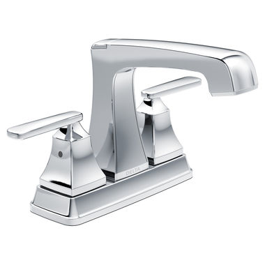Click here to see Delta 2564-MPU-DST Delta Ashlyn Two-Handle Centerset Bathroom Faucet w/ Metal Pop-Up, DIAMOND Seal, Lever Handles, 1.2 GPM, Chrome - 2564-MPU-DST