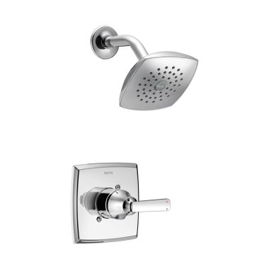 Click here to see Delta T14264 Delta Ashlyn Monitor 14 Series Single-Handle Shower Faucet with Single-Setting Rain Showerhead, Touch-Clean, 1.75 GPM, Lever Handle, Chrome - T14264
