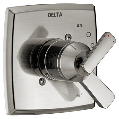 Click here to see Delta T17064-SS Delta Ashlyn Monitor 17 Series Two-Handle Valve Trim, Lever Handles, Stainless Steel - T17064-SS