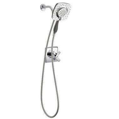 Click here to see Delta T17264-I Delta Ashlyn Monitor 17 Series Two-In-One In2ition Shower Faucet with Volume Control, Two Handles, 1.75 GPM, Lever Handles, Chrome - T17264-I