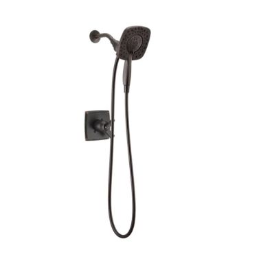 Click here to see Delta T17264-RB-I Delta Ashlyn Monitor 17 Series Two-In-One In2ition Shower Faucet with Volume Control, Two Handles, 1.75 GPM, Lever Handles, Venetian Bronze - T17264-RB-I