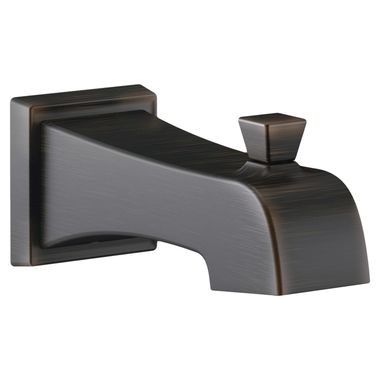 Click here to see Delta RP77091RB Delta Ashlyn Tub Spout w/ Pull-Up Diverter, Venetian Bronze - RP77091RB