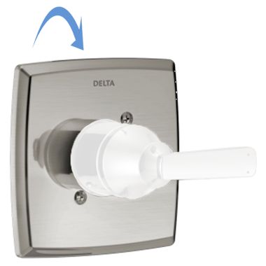Click here to see Delta RP77162SS Delta RP77162SS Brilliance Stainless Escutcheon - Replacement Part
