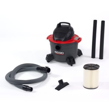 Click here to see Ridgid 50308 Ridgid 50308 6000RV 6 Gallon Wet/Dry Vacuum
