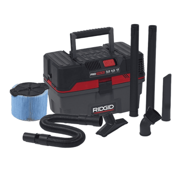 Click here to see Ridgid 50318 RIDGID 4500RV 4.5 Gallon ProPack Wet/Dry Vacuum - 50318
