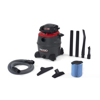 Click here to see Ridgid 50343 Ridgid 1620RV Sixteen Gallon Wet/Dry Vacuum with Detachable Blower