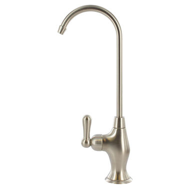 Click here to see Mountain Plumbing Products MT600-NL/BRS Mountain Plumbing Single-Handle Point-of-Use Drinking Faucet, Brushed Stainless - MT600-NL/BRS