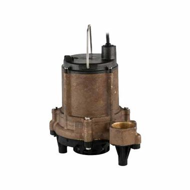 Click here to see Little Giant 511341 Little Giant Effluent Pump, 1/2 HP, 115 Volts, Manual Switch, 10-inch Cord Length, 67 gpm, 1-1/2-inch Discharge Size - 10EN-CBM 511341