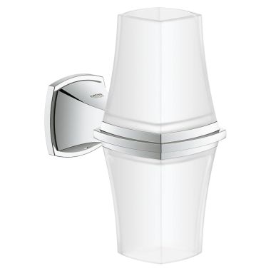 Click here to see Grohe 40686000 Grohe 40686000 Grandera Wall Light in StarLight Chrome 