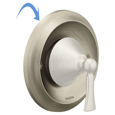 Click here to see Moen 175377BN Moen 175377BN Brushed Nickel Escutcheon