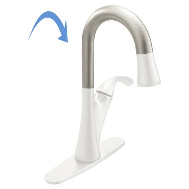 Click here to see Moen 175988SRS Moen 175988SRS Spot Resistant Stainless Spout Kit