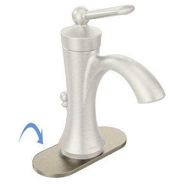 Click here to see Moen 177167BN Moen 177167BN Brushed Nickel Deck Plate