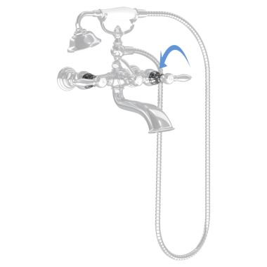 Click here to see Moen 262002 Moen 262002 Chrome Handle Hub