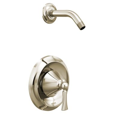 Click here to see Moen T4502NHNL Moen T4502NHNL Wynford Polished Nickel Posi-Temp Shower Trim