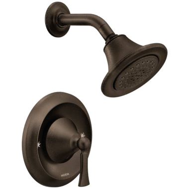 Click here to see Moen T4502EPORB Moen Wynford Posi-Temp Single-Handle Shower Faucet, One-Function, 1.75 GPM, Lever Handle, Eco-Performance, Oil Rubbed Bronze - T4502EPORB