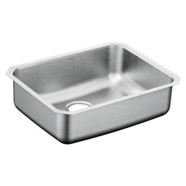 Click here to see Moen G20192B Moen G20192B Stainless Single Bowl Undermount Sink