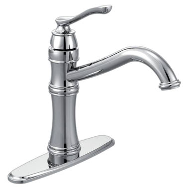 Click here to see Moen 7240C Moen Belfield Single Handle High Arc Kitchen Faucet, Chrome - 7240C
