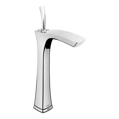 Click here to see Delta 752TLF Delta Tesla Touchless Deck-Mount Chrome Lavatory Faucet with Joystick Handle, Less Drain, 1.2 GPM, Single-Handle, Touch2O - 752TLF
