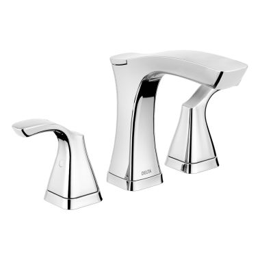 Click here to see Delta 2552-MPU-DST Delta Tesla Deck-Mount Chrome Lavatory Faucet for 4