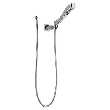 Click here to see Delta 55552 Delta Universal Showering H2Okinetic 4-Setting Wall Mount Hand Shower, 1.75 GPM, Chrome - 55552