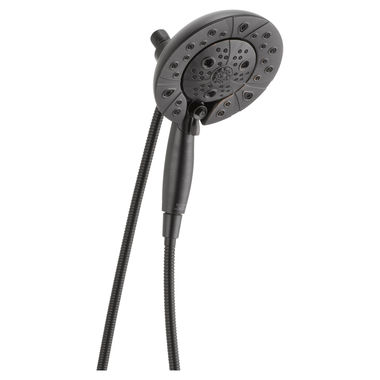 Click here to see Delta 58480-RB-PK Delta Universal Showering 1.75 GPM 5-Setting In2ition Two-In-One Shower, MagnaTite Docking, Touch-Clean Spray Nozzles, Venetian Bronze - 58480-RB-PK