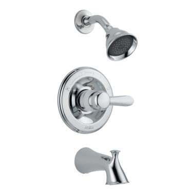 Click here to see Delta T14438-SOS Delta T14438-SOS Lahara Monitor 14 Series Tub and Shower Trim, Chrome