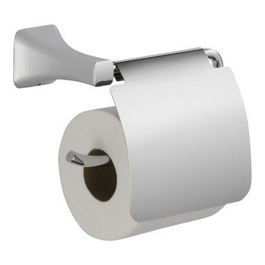 Click here to see Delta 752500 Delta Tesla Toilet Paper Holder, Chrome - 752500