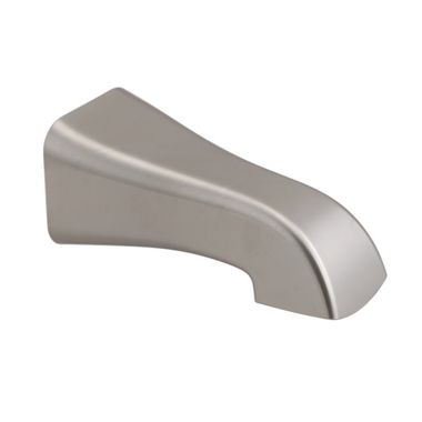 Click here to see Delta RP78736SS Delta Tesla Stainless Steel Non-Diverter Tub Spout, 5-1/2in Spout Reach, 8.6 GPM, Wall-Mount Single Hole Installation - RP78736SS