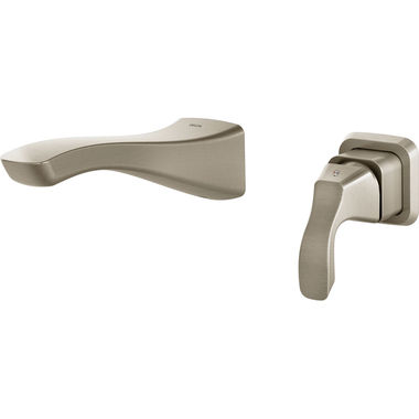 Click here to see Delta T552LF-SSWL Delta Tesla Two-Hole Wall-Mount Stainless Lavatory Faucet for 4