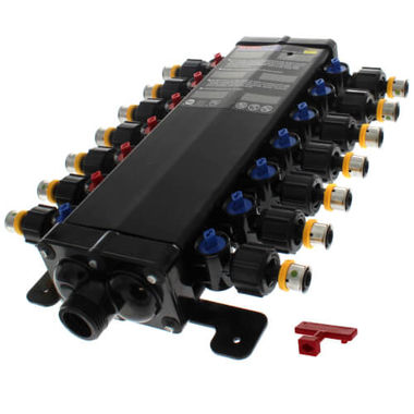 Click here to see Viega 49143  Viega Manabloc 49143 14-Port Distribution Manifold, 1/2