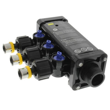 Click here to see Viega 49033 Viega 49033 3-Port MiniBloc 1/2