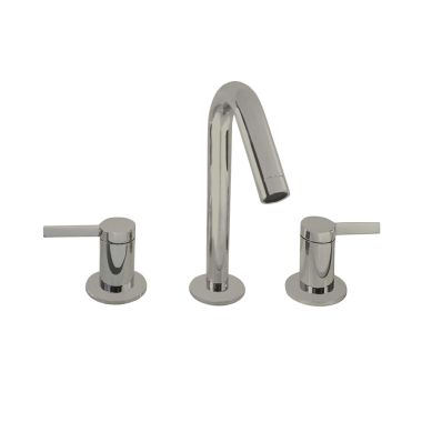 Click here to see Kohler 942-4-BN Kohler Stillness Two-Handle Widespread Vibrant Brushed Nickel Bathroom Sink Faucet with Pop-Up Drain, ADA, 1.2 GPM - K-942-4-BN