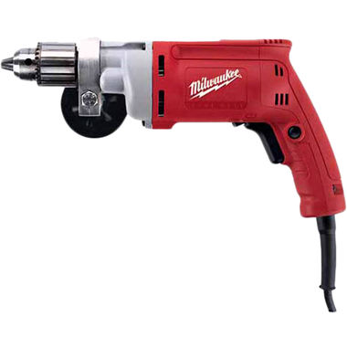 Click here to see Milwaukee 0299-20 Magnum 0299-20 Heavy Duty Corded Drill, 120 V, 8 A, 1/2 in Keyed Chuck, 0 - 850 rpm