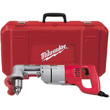 Click here to see Milwaukee 3107-6 Milwaukee 3107-6 Heavy Duty Right Angle Corded Drill Kit, 120 V, 7 A, 1/2 in Keyed Chuck
