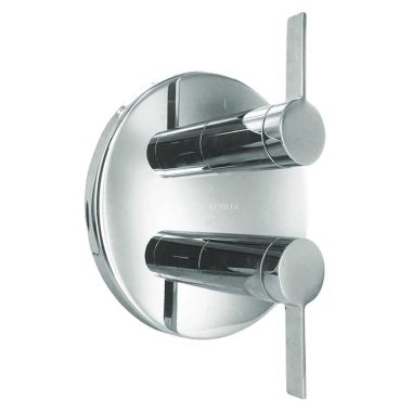 Click here to see Kohler T10941-4-CP Kohler K-T10941-4-CP Stillness Stacked Thermo Valve Trim - Polished Chrome