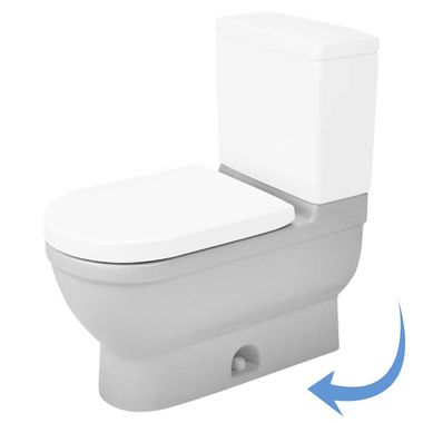 Click here to see Duravit 2125010000 Duravit 2125010000 Starck 3  Floor Mounted Elongated US-Version Toilet - White