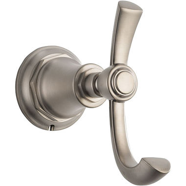 Click here to see Brizo 693561-NK Brizo Rook Double Robe Hook, Brilliance Luxe Nickel - 693561-NK