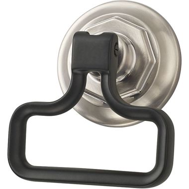 Click here to see Brizo 699261-NKBL Brizo 699261-NKBL Luxe Nickel/Matte Black Rook Drawer Knob