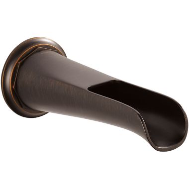 Click here to see Brizo RP78583RB Brizo Rook Venetian Bronze Wall Mounted Non-Diverter Channel Tub Spout, Solid Brass, 1/2-inch Connection Size - RP78583RB
