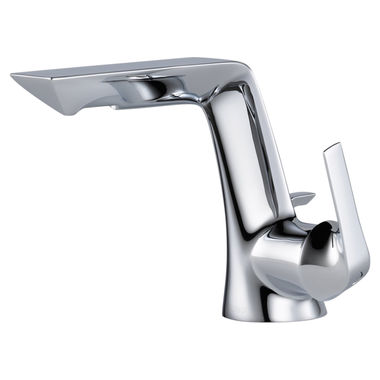 Click here to see Brizo 65050LF-PC-HPM Brizo Sotria Single-Handle Polished Chrome Bathroom Faucet with Metal Pop-Up, 0.5 GPM, Single-Hole, Ceramic Cartridge - 65050LF-PC-HPM