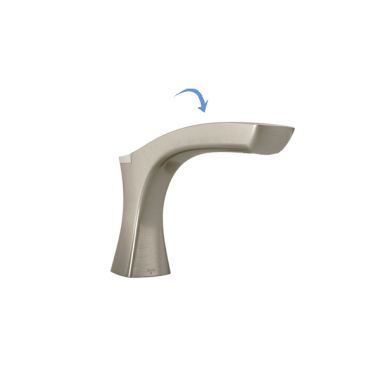 Click here to see Delta RP78520SS Delta Tesla Stainless Steel Roman Tub Spout with Pull-Up Diverter for Delta T4752 Roman Tub Faucet with Hand Shower Trim, Deck Mount, 12in Spout Length - RP78520SS