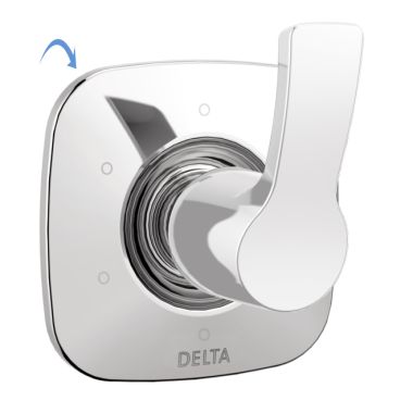 Click here to see Delta RP78704 Delta RP78704 Tesla Escutcheon for 6-Setting Diverter, Chrome