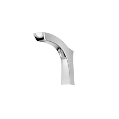 Click here to see Delta RP78716 Delta Tesla 10 GPM Chrome Tub Spout for T4752-FL Floor Mount Tub Filler with Handheld Shower, 9in Spout Reach - RP78716